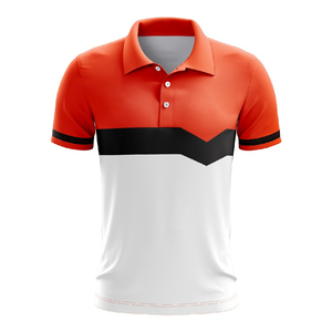 Camiseta Polo Personalizada de Verano para Hombre, Sublimada, con Patrón Sólido, Manga Corta, para Golf, Venta al Por Mayor de Fábrica - Product Image 3