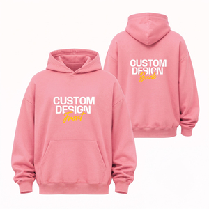 Sweat-shirts d'hiver oversize en coton épais de style cool, coupe décontractée, qualité supérieure pour les basiques de la mode urbaine - Product Image 1