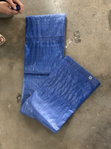Lona de Polietileno Tejida Azul, Impermeable, Resistente al Viento, con Protección UV, Ecológica, para Uso Agrícola e Industrial en Exteriores - Product Image 5