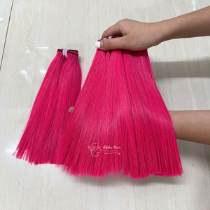 Extensions de cheveux vierges vietnamiens lisses, plusieurs couleurs, meilleures ventes, stock important Produit de beauté - Product Image 5