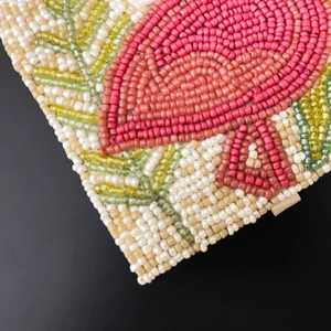 Small Modern Luxury Rectangle Embroidered <b>Jewelry</b> Organizer Boxes for Women Girls with Lids-<b>Jewelry</b> <b>Storage</b> Gift - Product Image 2