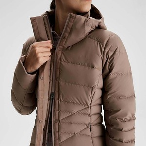 Veste matelassée épaisse imperméable à capuche pour femme, look professionnel, décontractée, respirante, pour les activités sportives d'hiver et le quotidien - Product Image 5
