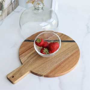 Premium Wooden Chopping Board Classic Design Cutting Board Cheese Serving Tray Handmade Durable Multi Purpose Kitchen Board - Product Image 6