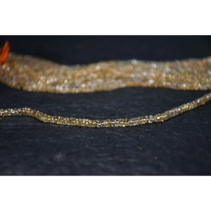 Citrine Tyre Beads Natural Gemstone Rondelle Stone Beads 8mm Strands <b>for</b> Wholesale Jewelry Making Jaipur India - Product Image 2
