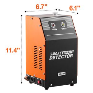Rilevatore di perdite di fumo per sistemi EVAP automobilistici, strumento diagnostico auto per test del fumo - Product Image 5