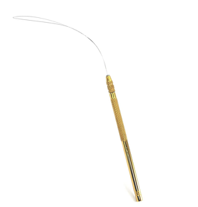 CLASTY INSTRUMENTS Kit d'application professionnel 4 pièces pour extensions de cheveux en métal de précision avec pince et aiguille courbée pour usage commercial - Product Image 3