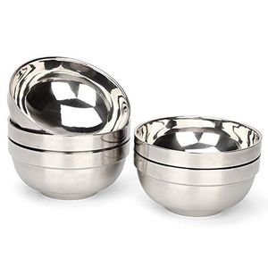 Elegante Tazón de Servir de Metal Pulido Ecológico para Decoración Moderna del Hogar, Diseño Minimalista, Construcción Resistente y Robusta para Alimentos - Product Image 4
