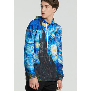 Sweat-shirts à capuche sportifs pour hommes, style imprimé personnalisé, hiver, haute qualité, 100% coton, 450g, tricotés, surdimensionnés, OEM, respirants - Product Image 4