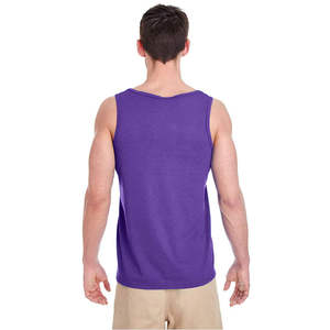 Latest Design Best Quality Mens 100% Cotton Plain Tank Top Wholesale Breathable Fabric Tank Top Perfect For Workout and Gym Wear - Product Image 2