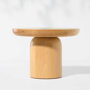 แท่นวางเค้กไม้กระถินณรงค์ทำมือสไตล์โมเดิร์น - Product Image 6