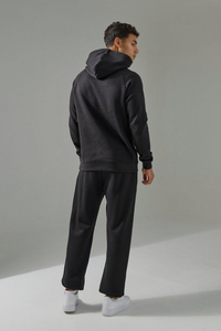 Ensemble de survêtement homme personnalisé en coton molletonné 100% pour le streetwear, coupe décontractée, athleisure, imprimé et brodé, deux pièces avec sweats à capuche - Product Image 5