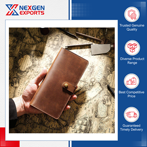 Funda para Chequera RFID Multifuncional de Estilo Vintage, Calidad Excepcional, Suministro Directo de Fábrica, a un Precio de Mercado Impresionante - Product Image 2