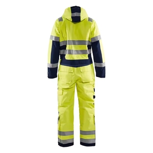 Overol de Seguridad Premium con Tiras Reflectantes, Múltiples Bolsillos, Tela Resistente y Uniforme Industrial Personalizable - Product Image 6