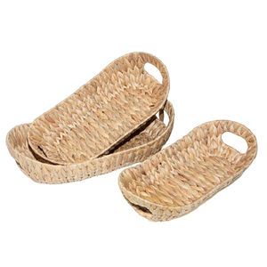 Cesta de Almacenamiento para Baño Ecológica de Jacinto de Agua, Fabricante Mayorista de Portarrollos de Papel Higiénico de Mimbre Natural de Vietnam - Product Image 3