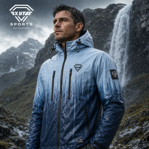 Custom OEM Wholesale Heat Reactive Color <b>Changing</b> Fabric Jacket Waterproof Outdoor Windproof Hooded Thermochromic Outerwear <b>Coat</b> - Product Image 6