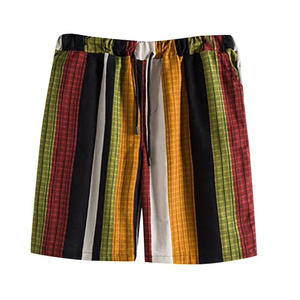 ชุดเซ็ตเสื้อเชิ้ตแขนสั้นลายดอกไม้และกางเกงขาสั้นลำลองสำหรับผู้ชาย สไตล์ชายหาดฮาวาย - Product Image 6