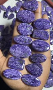 AAA Quality Natural Charoite Cabochon Rare <b>Russian</b> Purple Gemstone Loose Jewellery Making Stone Wholesale Price Charoite Stones, - Product Image 4