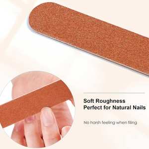 Mini Lima de Uñas de Acero Inoxidable con Doble Borde Curvo para Detallado de Precisión y Limaado Más Rápido - Product Image 2