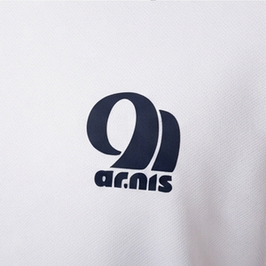 Camiseta de Manga Larga para Hombre, Cuello Redondo, Tejido de Punto, Corte Regular, Informal, Blanca, Transpirable, Ecológica, Antiarrugas - Product Image 2