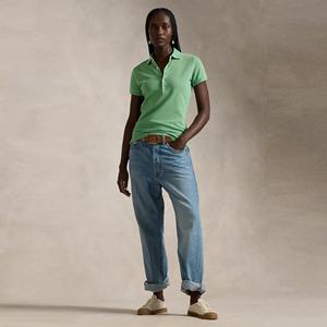 Camisetas de mujer de algodón transpirable con logotipo personalizado, Polo de Golf de manga corta para mujer, Polo ligero de secado rápido que absorbe la humedad - Product Image 4