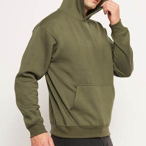Sudadera con Capucha para Hombre, Estilo Nuevo, Alta Calidad, 100% Algodón, Invierno, Impresión Digital Sólida, Bordado Personalizado, MOQ Bajo, Forro Polar - Product Image 3