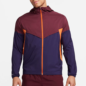 <b>Men's</b> Winter Thick Hooded Quilted <b>Jacket</b> Filling Waterproof Breathable Quick Dry Zipper Closure for <b>Cycling</b>/Running OEM Service - Product Image 6