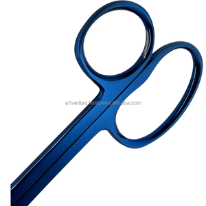 Tijeras para Uñas de los Pies A-1 VERITAS con Mango Largo, Acero Inoxidable, 19 cm, Instrumento Quirúrgico Reutilizable, Autoclavable, Manual, CE ISO 13485 Hosp - Product Image 3