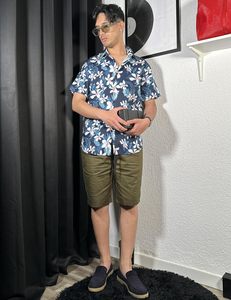 Pantalones Cortos Bermuda para Hombre, Estilo Urbano, Largos hasta la Rodilla, Tela de Lona, Transpirables, de Secado Rápido, con Cierre de Cordón, Casuales, para Playa, Deportes y Running - Product Image 3