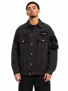 Premium <b>Men</b> <b>Denim</b> <b>Jacket</b> Classic Button Front Design Durable Cotton Fabric Casual Everyday Wear Stylish Layering Outerwear - Product Image 6
