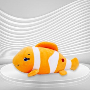 Adorable Peluche de Pez Payaso Nemo, Juguete de Pez Marino Suave, Cojín de Dibujos Animados Kawaii, Regalo para Niños, Decoración de Animales Marinos Abrazables - Product Image 3