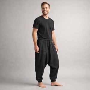 Ensembles de survêtements d'hiver personnalisés 100 % coton molletonné pour hommes, modèles vierges à manches longues - Product Image 5