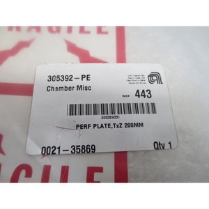 Cabezal de Ducha AMAT 0021-35869, Perf Plate TxZ, 111256 - Equipo y Piezas de Semiconductores de Confianza de Tradicción Global - Product Image 1