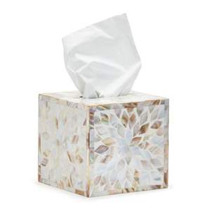 Fabricación de Cajas de Pañuelos con Incrustaciones de Hueso, Color Personalizado Aceptado, Artesanía India y Forma Cuadrada - Product Image 3