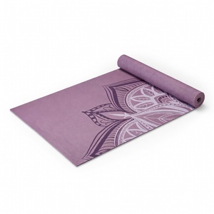 Tapis de yoga antidérapant en PVC et caoutchouc, 5 à 8 mm, haute qualité, en caoutchouc PU souple et adhérent, tapis de gym écologiques - Product Image 1