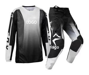 Combinaisons de motocross personnalisées pour hommes adultes, taille plus, été, coupe-vent, manches longues, impression par sublimation, respirantes, % polyester - Product Image 1
