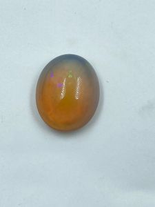 Opale de feu naturelle dorée de qualité supérieure, taille ovale, pierre précieuse non montée, 11,15 carats, 15,70x19,20 MM, pour la fabrication de bijoux - Product Image 5