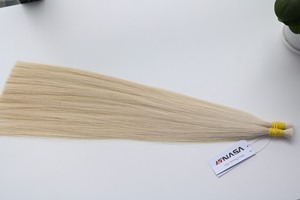 Precio al por mayor Extensiones de cabello a granel Cabello virgen Double Drown 100 gramos Todos los colores 22 pulgadas - Product Image 6