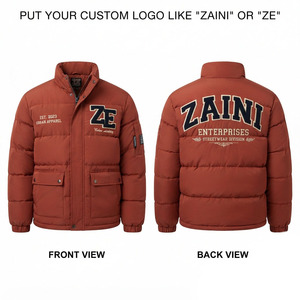 เสื้อแจ็คเก็ต ZAINI พรีเมียม 500 GSM โพลีเอสเตอร์ แบบมีฮู้ด บุใยสังเคราะห์ กันลม กันน้ำ สไตล์ลำลอง ลายพราง สำหรับฤดูหนาว แบบยาว - Product Image 1