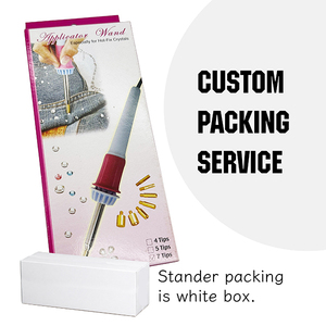 Professional DIY Hot Fix Applicator Wand with 7 Tips Plastic Material OEM/ODM Customization for <b>Wedding</b> <b>Dress</b> Rhinestone Fabric - Product Image 6