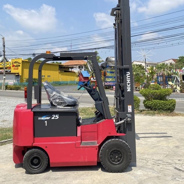 Original NICHIYU FB25-77 Forklift 2.5T Capacity | Reliable Warehouse Counterbalance Forklift for Global Logistics Use