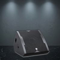 Haut-parleur de monitoring mono en bois LS3 coaxial 12 pouces/15 pouces actif/passif avec puissance de 400W/350W et connectivité XLR/Speakon