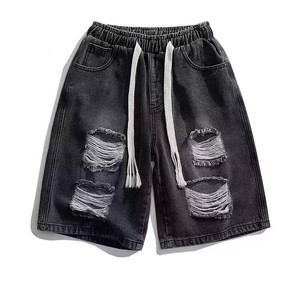 OEM ODM <b>Women</b> High Waist Jean <b>Shorts</b> <b>Stretch</b> <b>Denim</b> <b>Shorts</b> Factory Direct Price Wholesale - Product Image 2