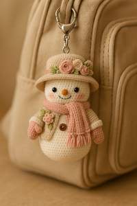 Adorable Muñeco de Peluche Amigurumi Hecho a Mano, Relleno de Algodón, de Hilo de Poliéster, Unisex, para Todas las Edades - Product Image 5