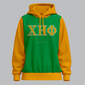 Nuevas llegadas Chi Eta Phi Sorority Sudaderas con capucha transpirables antipilling Sudadera con capucha de dos tonos Parafernalia antiarrugas Sudaderas con capucha de fraternidad - Product Image 5