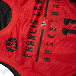 Uniformes de basket-ball personnalisés Sibrin en gros |   Maillots et shorts d'équipe avec logo, nom et numéro |   Ensemble de basket-ball réversible sublimé USA - Product Image 4