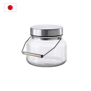 MC <b>Container</b> 1-4L Japanese Glassware for Making Fruit <b>Wine</b> and Pickled Vegetables Silver Stainless Steel Lid Easy to Clean - Product Image 1
