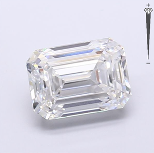 Diamante Cultivado en Laboratorio con Certificación IGI, Corte Esmeralda de 3.51 CT, Color D, Claridad VVS2, CVD LG 735532562 ROYAL GEMS para Joyería - Product Image 2
