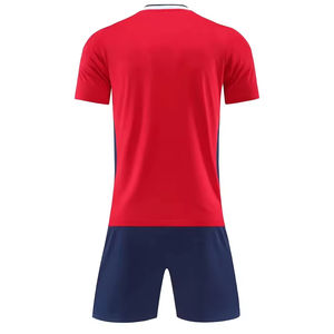 Maillots de football personnalisés en polyester respirant pour hommes, ensembles d'uniformes de football, tenues de football, ensembles de maillots de football - Product Image 2