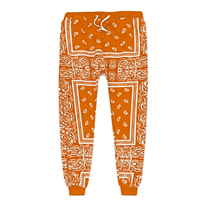 Pantalon de jogging décontracté pour homme, style harem, en toile légère, avec cordon de serrage, séchage rapide, respirant et confortable - Product Image 4