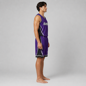 Uniformes de Baloncesto Personalizados por Sublimación para Equipos, Fabricados con Material Ligero de Secado Rápido para Escuelas, Clubes y Academias - Product Image 4